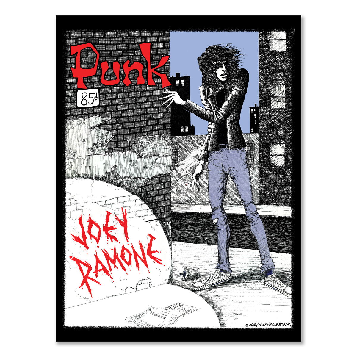 Joey Ramone Punk Poster
